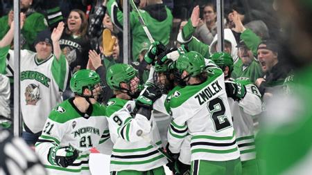 NOTES: No. 5 UND ready for NCAA Tournament battle with No. 11 Michigan
