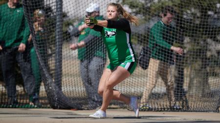 Hawks Take First, Second in Hammer Throw Sections at Ashland