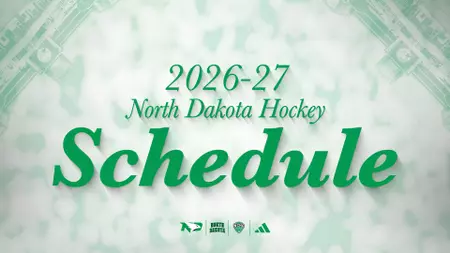 UND releases 2026-27 hockey schedule