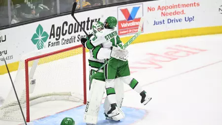 NOTES: No. 8 UND eyes series sweep over No. 13/14 Minnesota