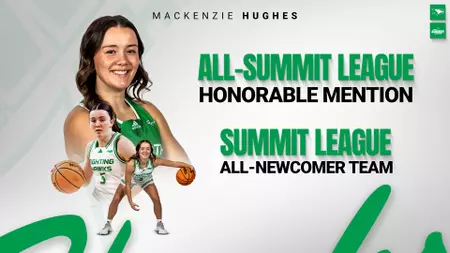 Hughes Earns Conference All-Newcomer, Honorable Mention Accolades