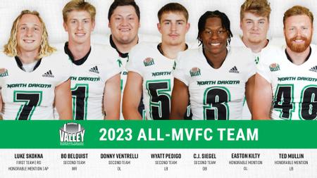 Seven Fighting Hawks Receive All-Conference Nod