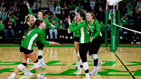 Volleyball honored with 2024 AVCA Team Academic Award
