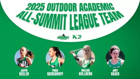 Four Hawks named Outdoor Academic All-Summit League