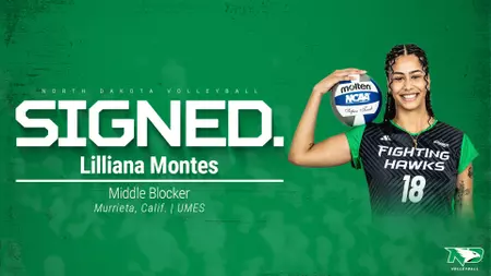 UND adds middle blocker Lilliana Montes
