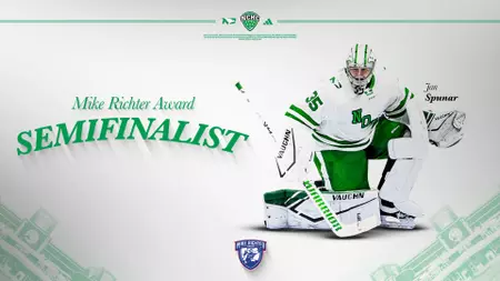 Jan Špunar named Mike Richter Award Semifinalist