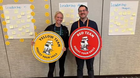 Brouse, Burmeister attend 2025 NCAA Student-Athlete Leadership Forum