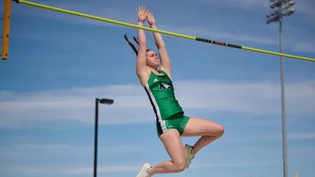 Three Pole Vaulters Shine for UND in Jamestown