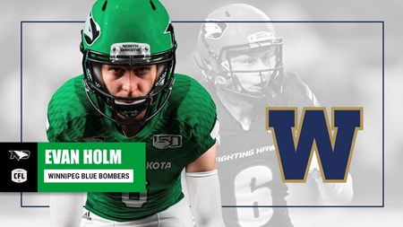 Holm Signs with Blue Bombers in the CFL
