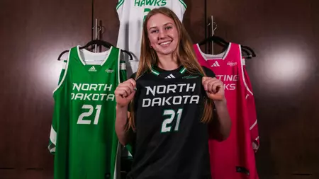 Fighting Hawks Ink Mia Jacobson to 2026-27 Class