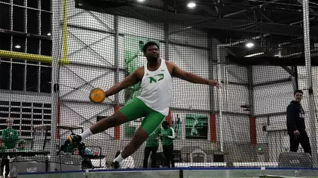 NOTES: Fighting Hawk Track and Field Flies South to Brookings