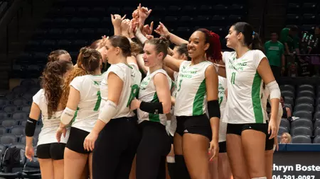 Fighting Hawks Fall to Coppin State in Three Sets