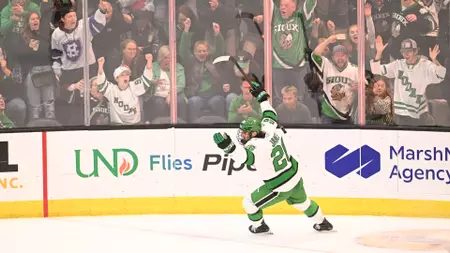 Dylan James named to inaugural NCHC Academic All-Conference Team