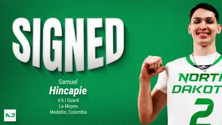 Fighting Hawks Bring in Le Moyne Transfer Samuel Hincapie