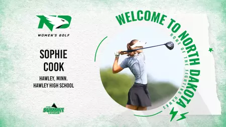 Sophie Cook signs with Fighting Hawks for 2025-26 season