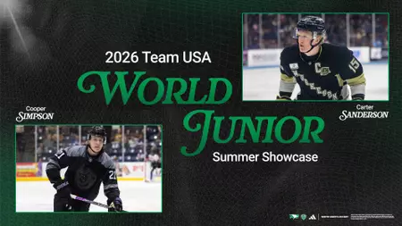 Cooper Simpson, Carter Sanderson named to 2026 Team USA World Junior Summer Showcase Roster