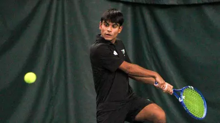 Men’s Tennis Collects Dominant Win Over Warriors