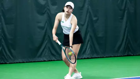 Women’s Tennis Drops Blizzard Battle Against Bobcats