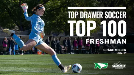 Grace Miller Named to Top 100 Freshman Rankings