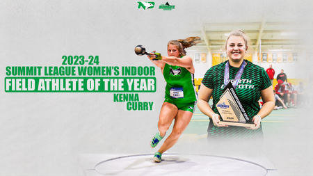 Curry Named Summit League Indoor Field Athlete of the Year