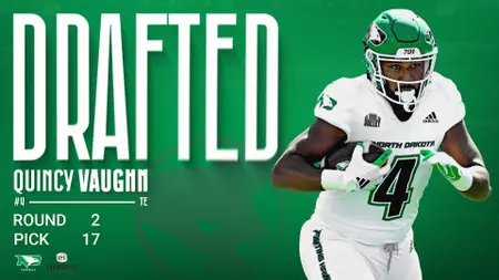 Vaughn selected by Calgary Stampeders in CFL Draft