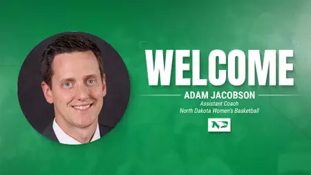North Dakota Welcomes Back Adam Jacobson as Women’s Basketball Assistant Coach