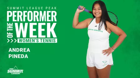 Andrea Pineda named Summit League Women\'s Tennis Peak Performer of the Week