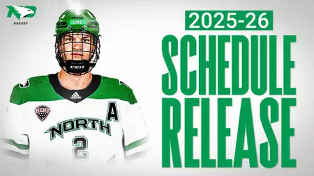 North Dakota unveils 2025-26 schedule
