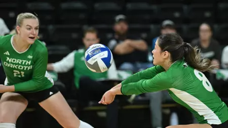 UND falls to West Virginia in Five Frame Thriller