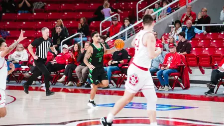 Uelmen’s 24 Points Leads UND to Comeback Win in Vermillion