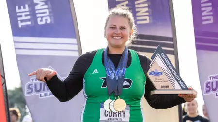 Kenna Curry named Summit League\'s 2025 NCAA Woman of the Year nominee