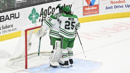 NOTES: No. 4 UND heads back to St. Paul for NCHC Frozen Faceoff