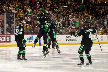 Third period sparks No. 4 NoDak in 5-3 comeback win, series sweep at ASU