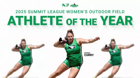 Curry named Summit League Outdoor Field Athlete of the Year